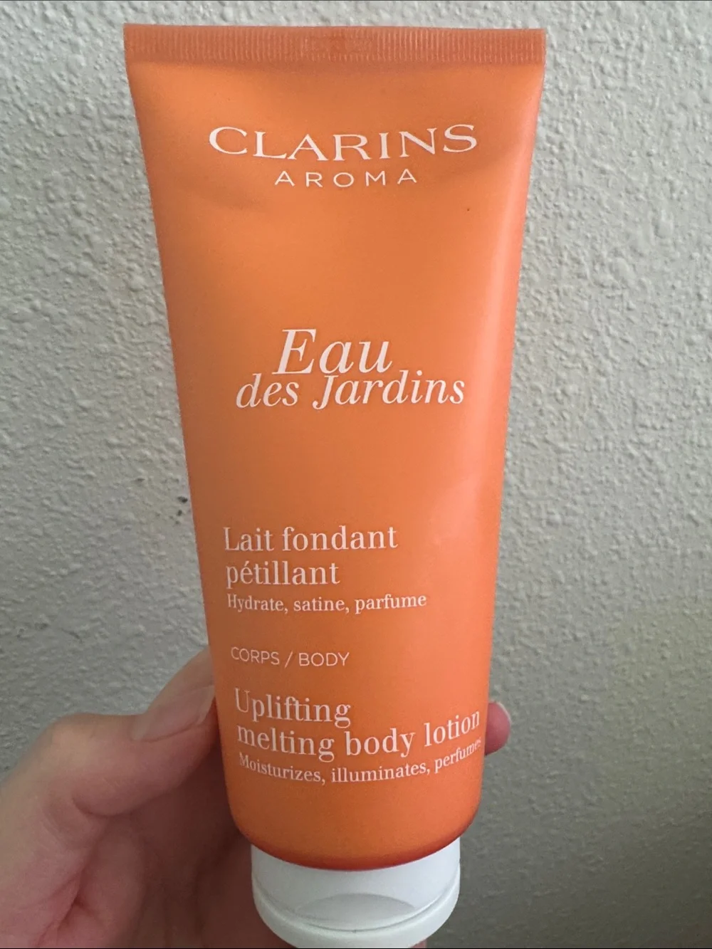 Clarins Aroma Eau des Jardins Uplifting Melting Body Lotion — NWT